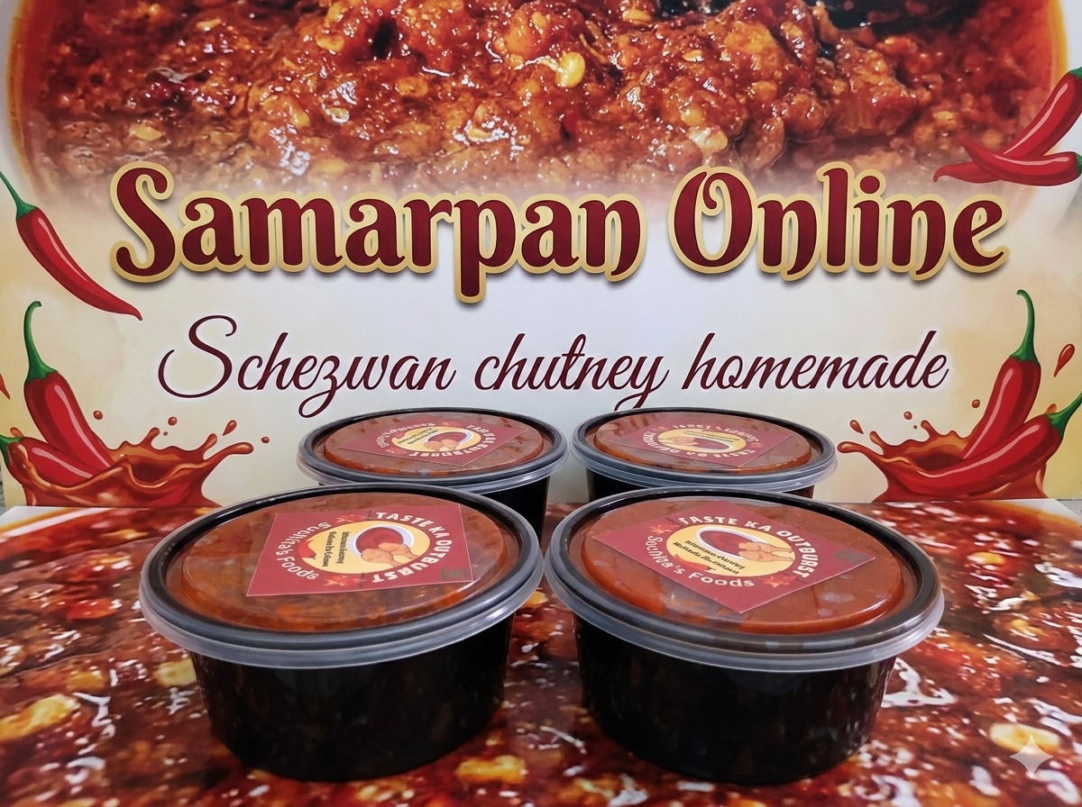 Homemade Schezwan Chutney, 500 grams - Image 4