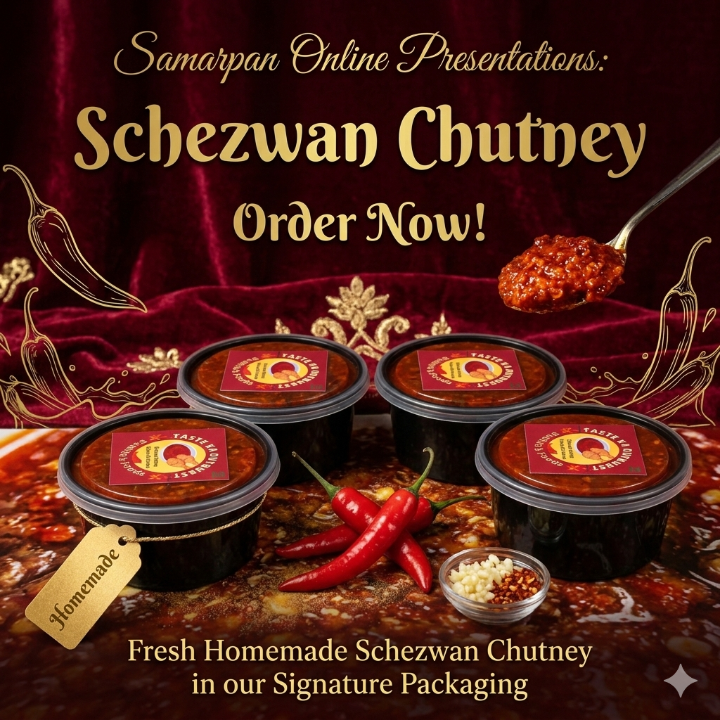 Homemade Schezwan Chutney, 500 grams - Image 2