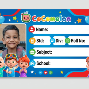 Customized Book Name Sticker for Kids