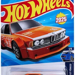 Hot Wheels 1:64 Scale BMW 635 CSi Wild Widebody Ages 3 Years and Up 185/250 (Oange)