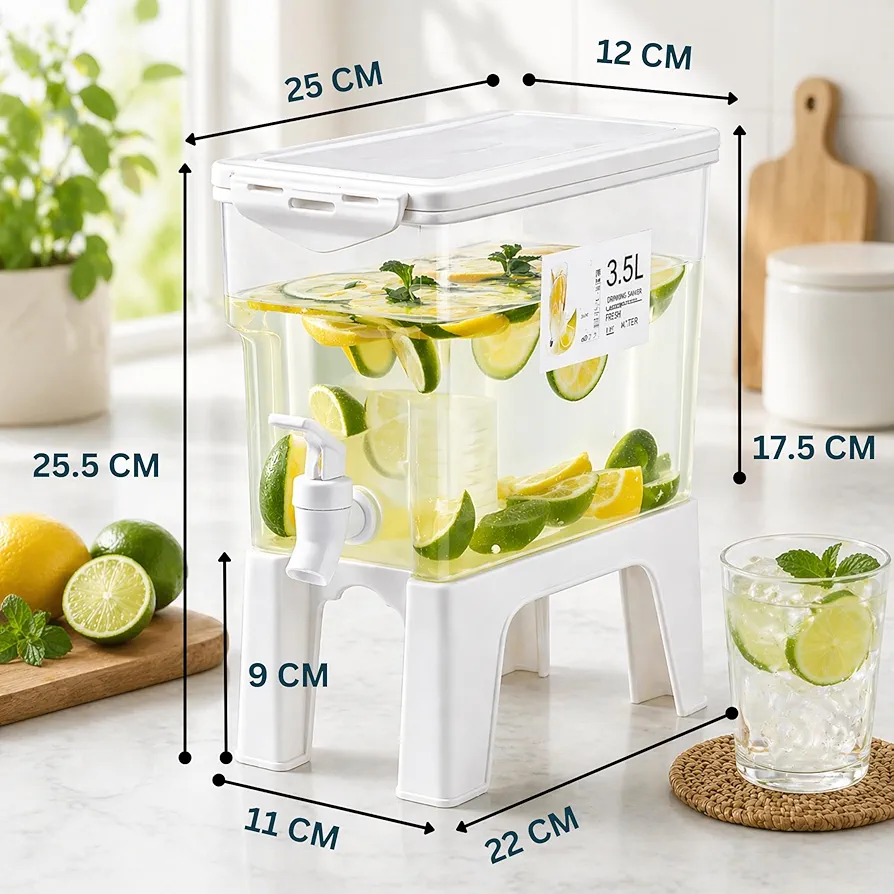 Plastic Drink Dispenser with Removable Stand - Image 5