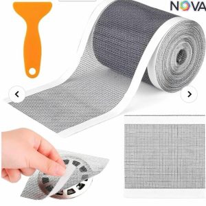 NARAYAN TRADERS Drain Strainer Floor Sticker Roll |Reusable and Versatile Drain Cover for Bathroom Laundry Bathtub Kitchen Sink |PACK OF 1