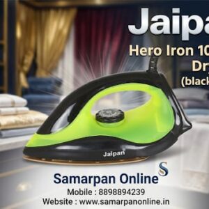Jaipan  hero iron 1000 W Dry Iron (black green)