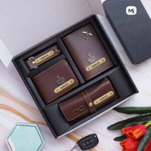CUSTOMIZED 4-Piece Men’s Gift Set includes