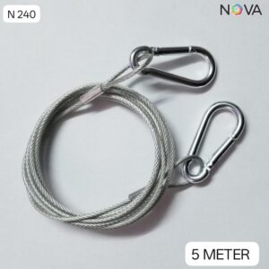 STEEL CLOTH ROPE  5 METER