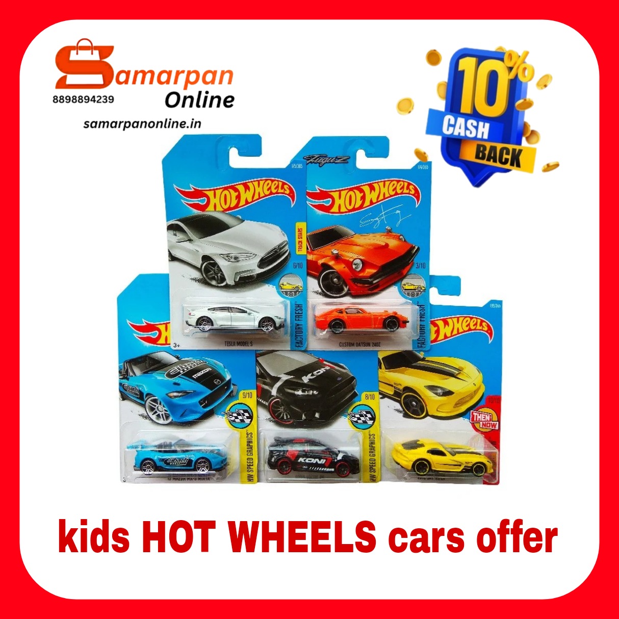 Hot Wheels 1:64 Scale BMW 635 CSi Wild Widebody Ages 3 Years and Up 185/250 (Oange) - Image 3