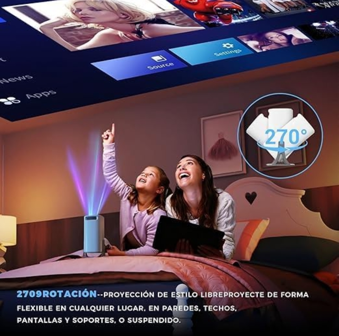 Native 1080P Smart Android Projector - Image 3