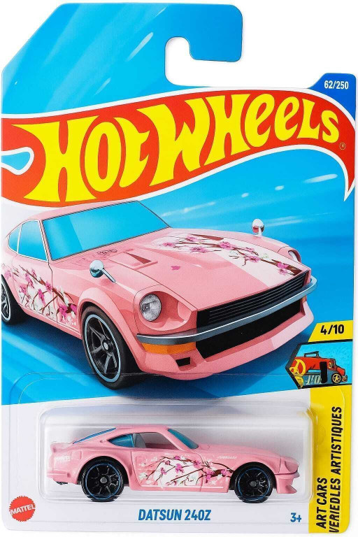 DATSUN 240Z 4/10 DIE CAST ΤΟΥ CAR M CASE (Pink, Pack of: 1)