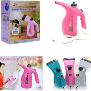 2 in 1 Handheld Portable Nasal Steamer for Cough & Cold Relief and Beauty Facial Steamer & Handy Garment steamer