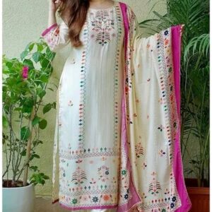 Kurta, Pant And Dupatta Set Women Special Design By Heavy Printed Kurta Set
