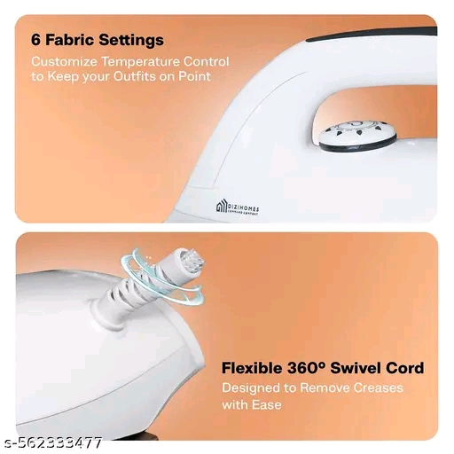 DIZIHOMES GenZ Dry Iron1000 Wiron Press with American - Image 4