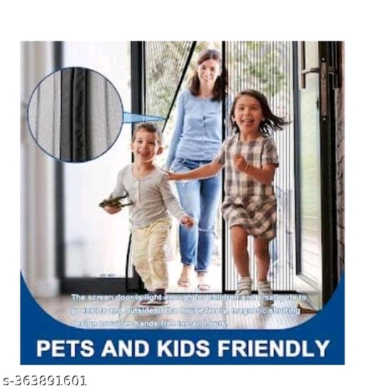 Magnetic mosquito net for doors - Image 3