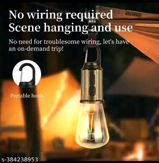 Rechargeable Camping Hanging Bulb Multipurpose Portable Utility Bulb - Image 6