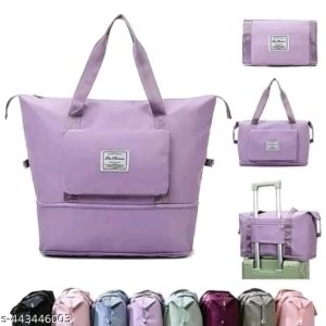 ZELEGANT’ Folding handbag traveling bag large size big bag best bag for traveling this is for women or girls 