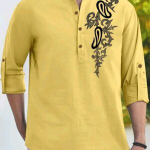 kurta printed kurtas men combo kurta mens short kurta casual shirt straigth 100% cotton multiple colour kurta shirt kurta for men shirt kurta