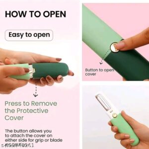 Multipurpose 2 in 1 Kitchen Knife and Peeler Set with Case