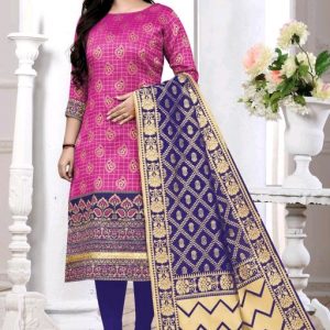 EXCLUSIVE BANARASI SILK DESIGNER KURTI WITH DUPATTA FOR GIRLS & WOMEN