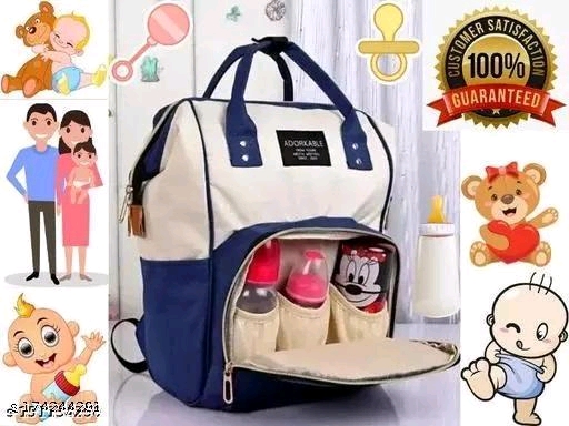 Miracle Moms™ Diaper Bag Backpack Waterproof Large Capacity Insulation Travel Back Pack Nappy Bags Organizer