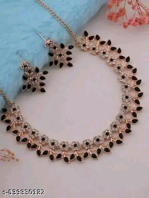 Jewellery Exclusive Traditional Combo Of 2 Necklace Set For Wedding And Party Where new uniqk Jewellery set Offer (Buy 1 Get 1 Free). - Image 3