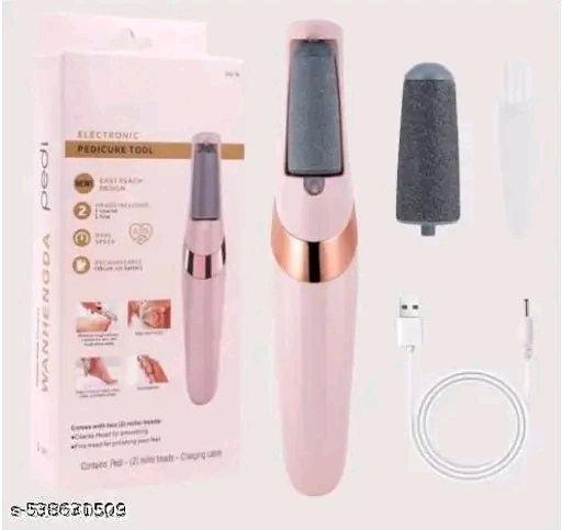 Callus Remover Rechargeable Electric Tool for an/ at-Home Spa Pedicure Experience - Removes Dry Skin for Smoother Feet - Image 2