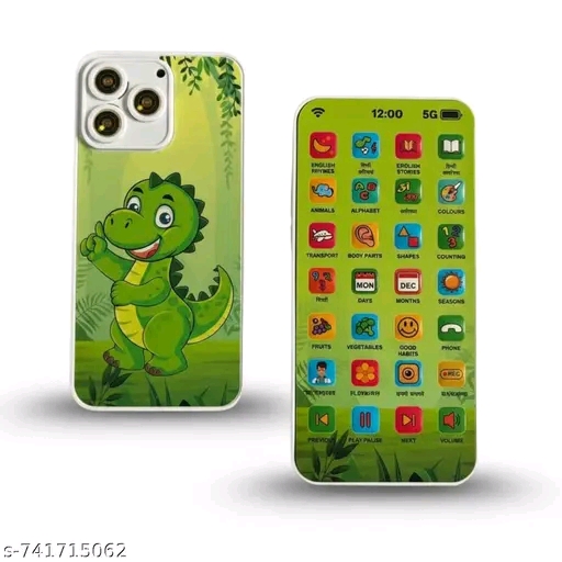 Edu Phone Screen-Free Learning Toy Phone for Kids