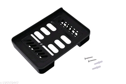 SETUP BOX STAND WITH 2 REMOTE STAND (Pack of 1)