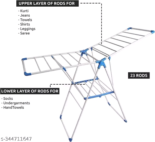INSTAMART Butterfly Foldable Clothes Dryer Stand - Image 2
