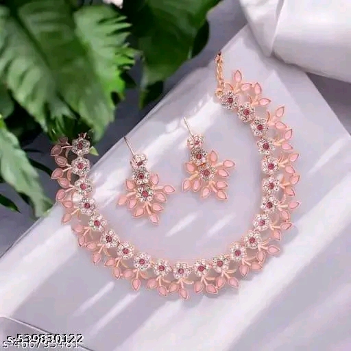 Jewellery Exclusive Traditional Combo Of 2 Necklace Set For Wedding And Party Where new uniqk Jewellery set Offer (Buy 1 Get 1 Free). - Image 2