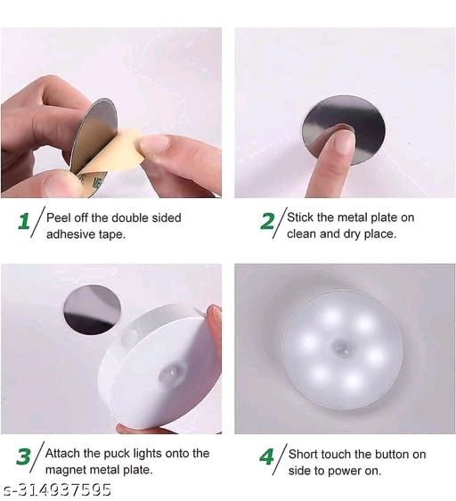 Access Lighting Disc 1-Light 5.5-in White LED Flush Mount Light in the Flush Mount Lighting department Pack Of 2 - Image 2