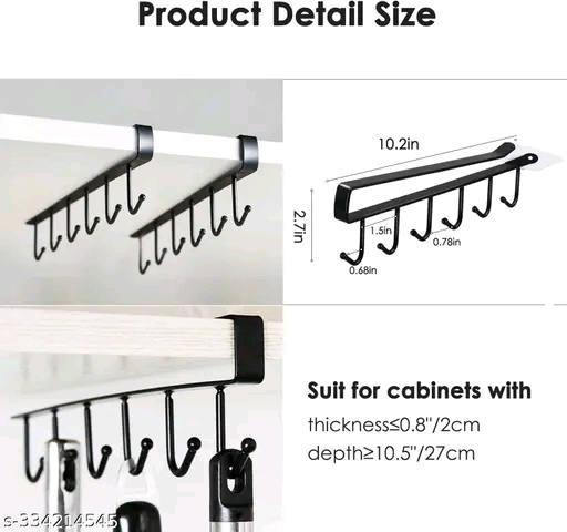 Caban Steel Towel Rack Organiser