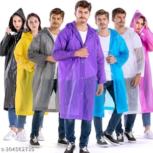 Adorazone 1 Piece of 100% WaterProof Men’s & Women’s Stylish Rain suit
