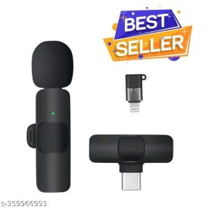 UI52 K8 Wireless Plug And Play Android/IOS Collar Mic Microphone