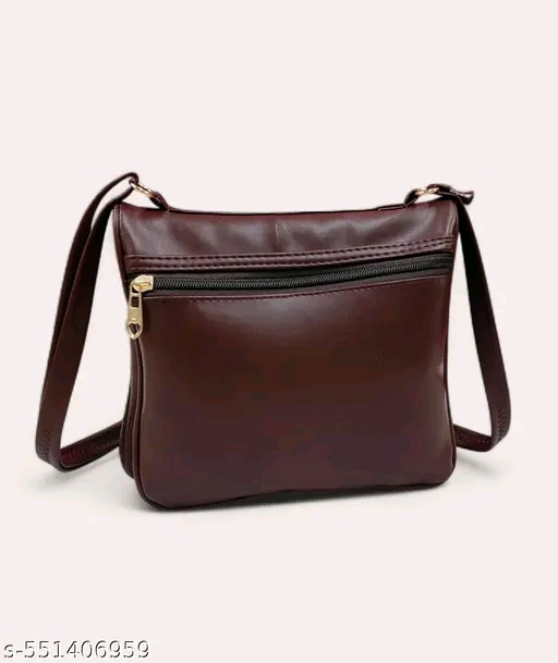 Elegant stylish Black women PU sling bags - Image 2