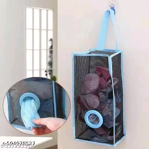 Pack Of 1Pcs Polythene Holder Mesh Bag - Image 2
