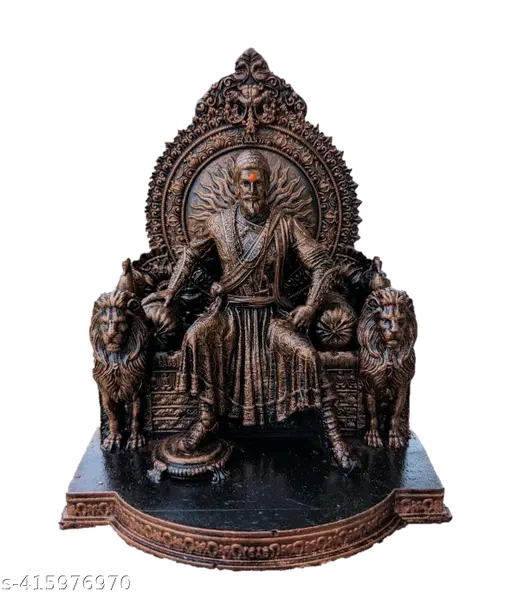 Chatrapati Shivaji Maharaj 4 inch Sinhasan - Image 4