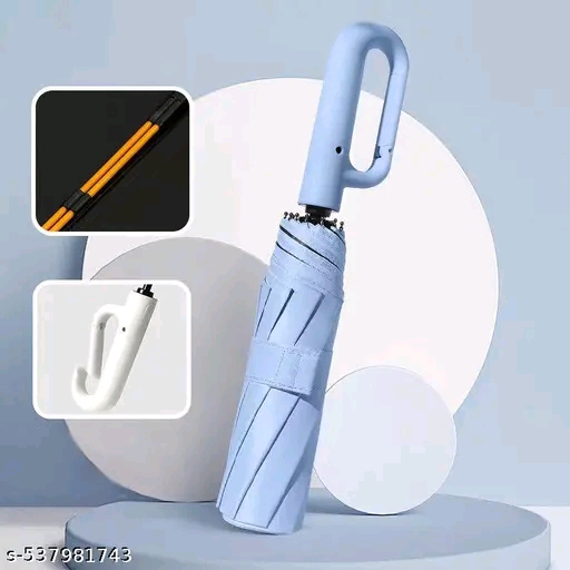 UV Umbrella with Novelty Carabiner Handle - Image 6
