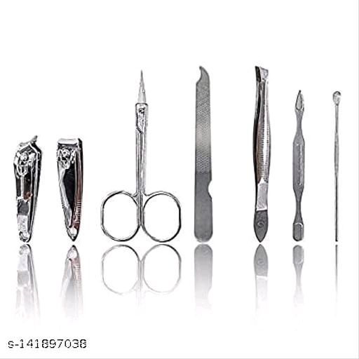 one Manicure and Pedicure Kit with nail cutter nail filer Plucker Nail Pick Scissor Nail tools - Image 2