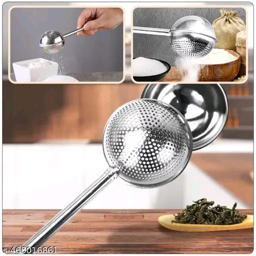 AL ATASH Tea Art Strainer, Stainless Steel Fine Mesh Tea Infuser with Artistic Design for Loose Leaf Tea, Durable and Reusable Tea Filter for Teapots, Mugs, and Cups - Image 3