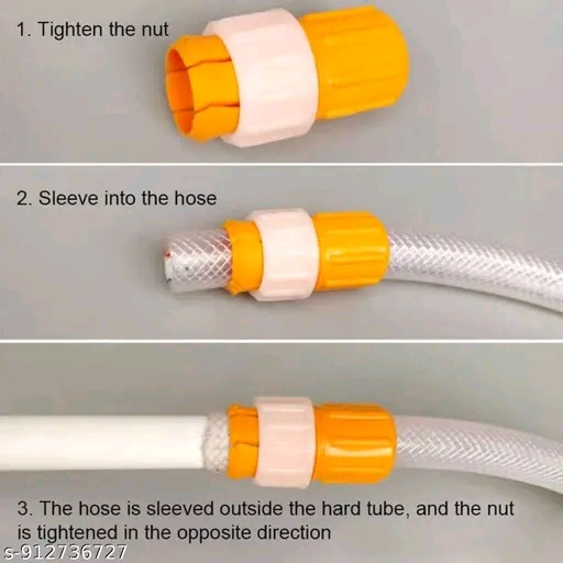 Multifunction Faucet Water Hose Pipe Connector (Pack of 4) - Image 2