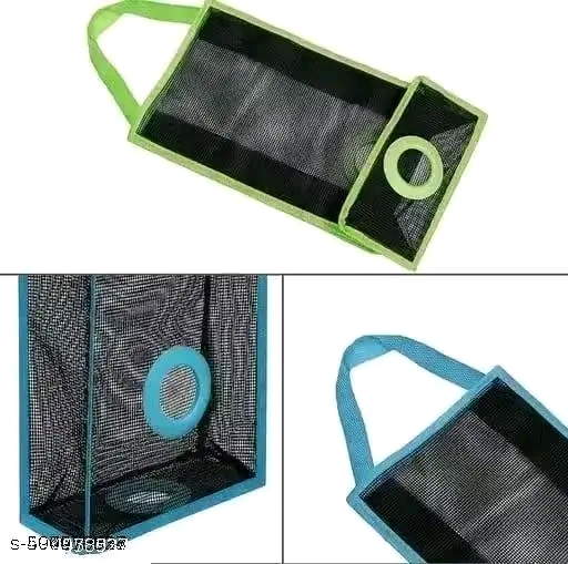 Pack Of 1Pcs Polythene Holder Mesh Bag - Image 5