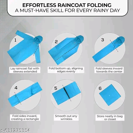 Rain Shield Unisex Waterproof Raincoat with Storage Pouch (Random clr-1) - Image 3