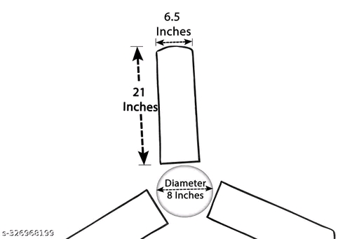 Dustproof Three Blade Ceiling Fan Cover Set - Image 3