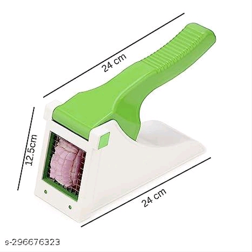 Aqua Potato chopper, Vegetable slicer for kitchen Pack of 1 (Multicolor) - Image 2