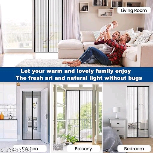Magnetic mosquito net for doors - Image 4