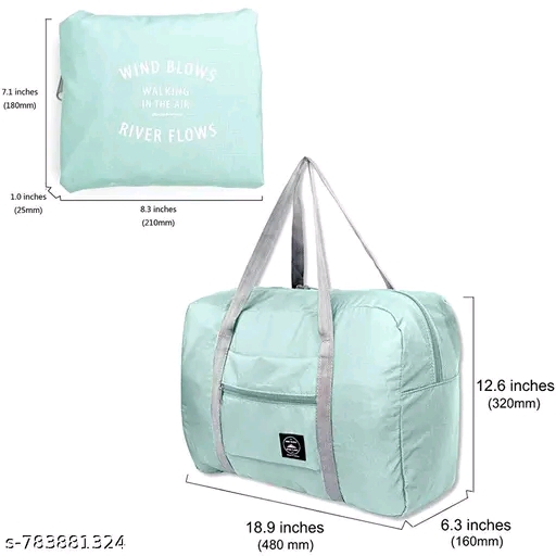 Stylish Waterproof Travel Duffel Bag for Women & Men