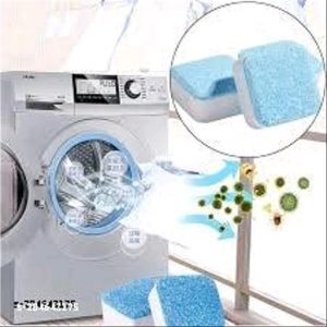 WASHING MACHINE CLEANER TABLETS STRONG DIRT REMOVING PERMORMANCE,CLEAN THE HARMFUL AND STAGNANT DIRT EVEN IS IT IS INVISIBLE PACK OF 12