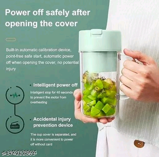 HomeCloud Attractive Trendy Fancy, Modern, Desginer Wireless Portable Travel Electric Juicer Cup