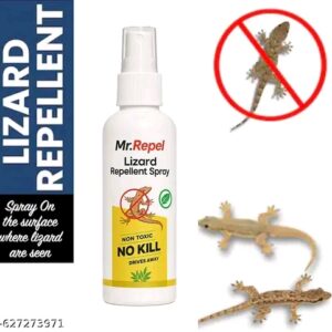  Natural Insect Repellent Spray For Babies | With Citronella, Eucalyptus & Lemongrass Oil | 100% Protection from lizard- 100ml