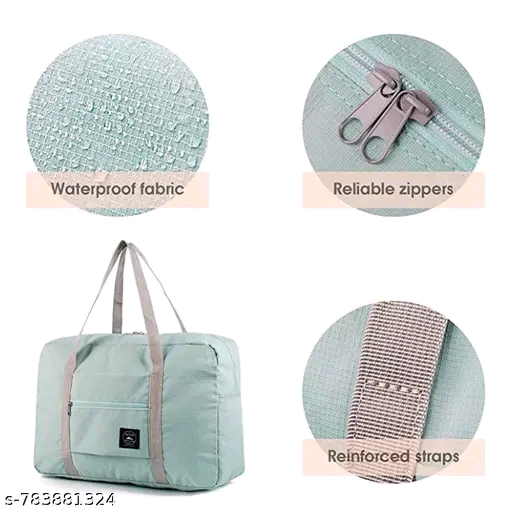 Stylish Waterproof Travel Duffel Bag for Women & Men - Image 3