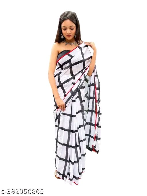 Jaipuri Cotton mulmul,silk ,georgette saree - Image 3